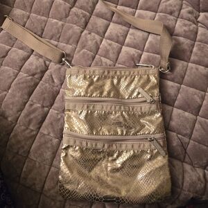 Gold Crossbody Bag